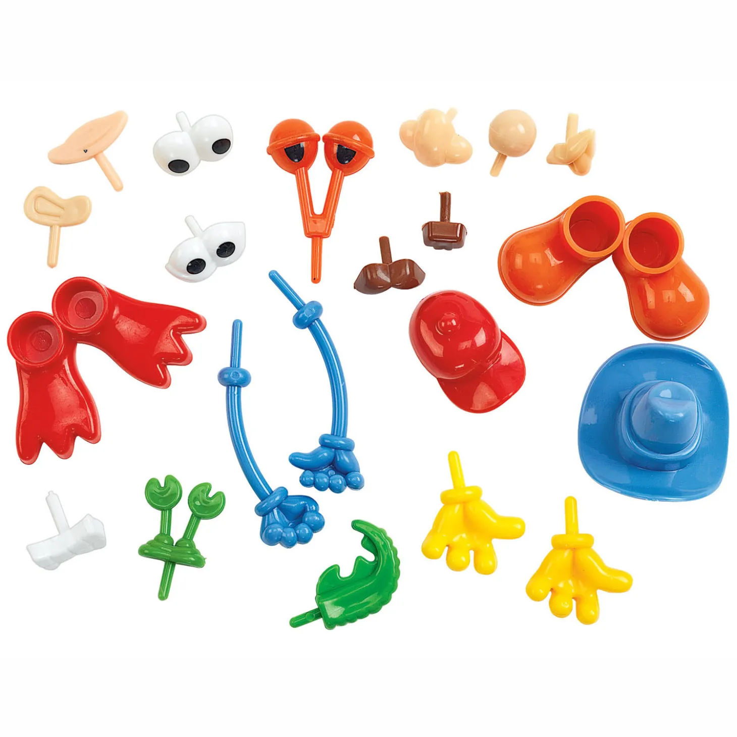 Colorations - Creatieve Wezens Klei Accessoires, 130dlg.