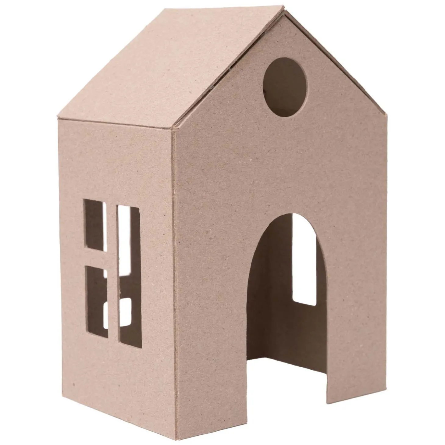 Colorations - DYO Kartonnen Huisjes, 6st.