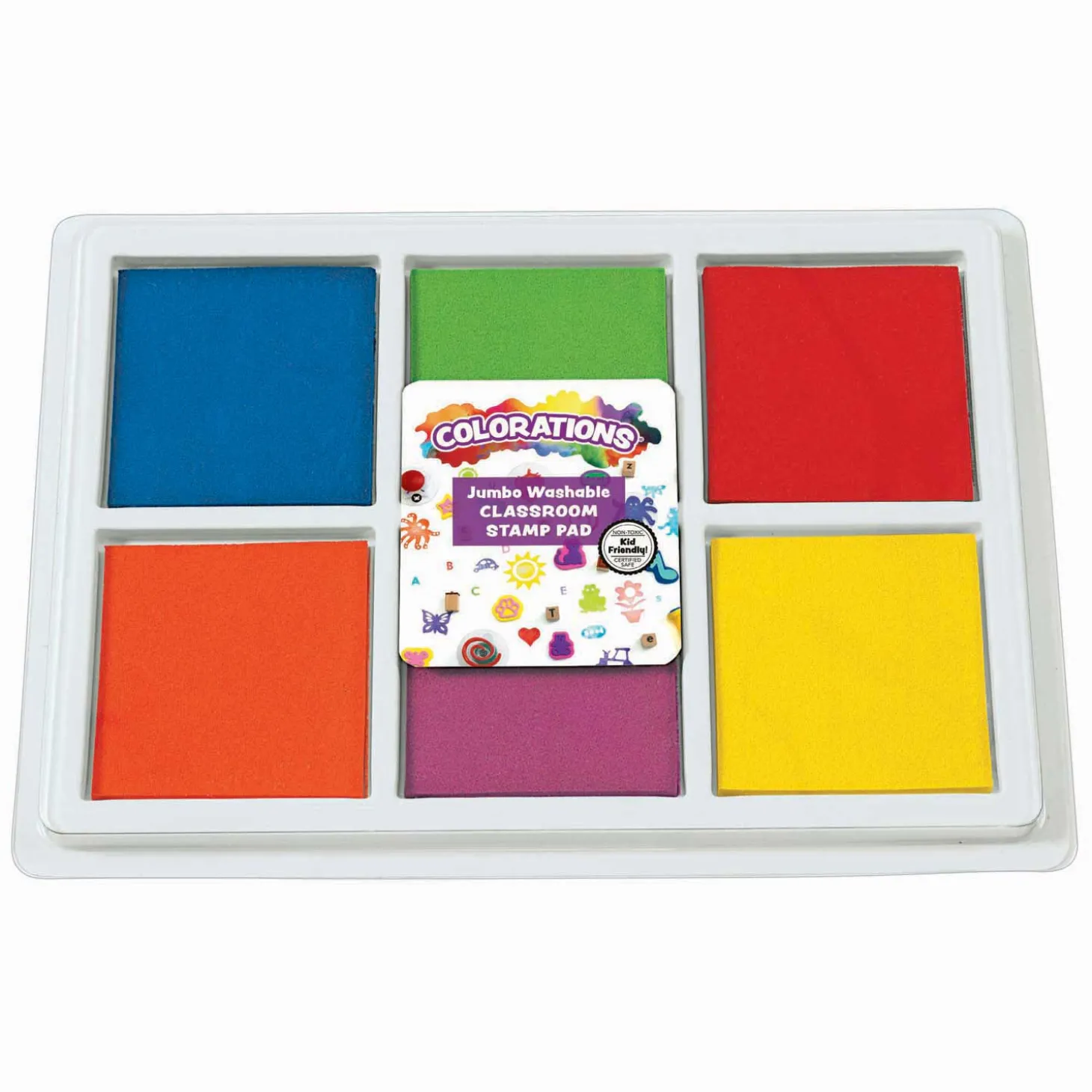 Colorations - Easy Grip Uitwasbaar Stempelkussen