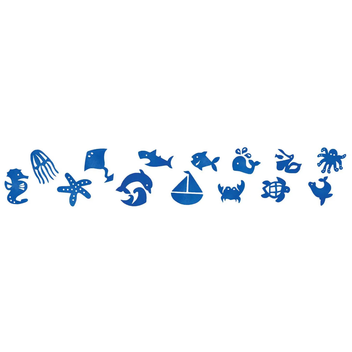 Colorations - Easy Grip Zeeleven Stempels, 14dlg.