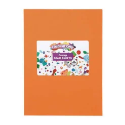 Colorations - Foam Vellen Oranje, 10st.