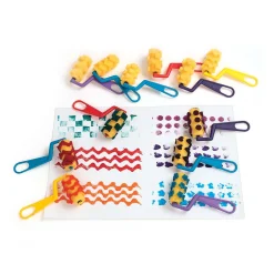 Colorations - Foamrollers - Verfpatronen, 12dlg.