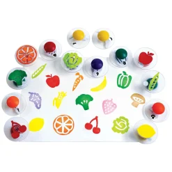 Colorations - Fruit en Groente Stempels, 14st.