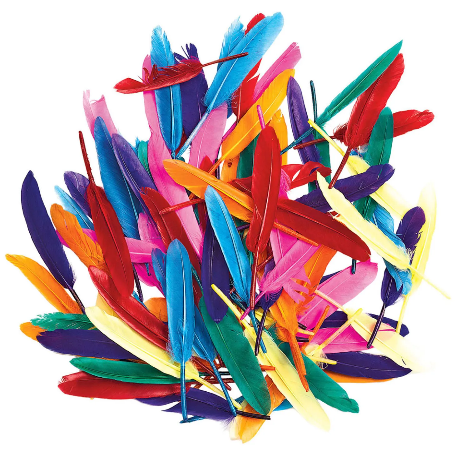 Colorations - Gekleurde Eendenveren, 28,5 gram