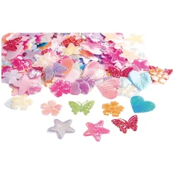 Colorations - Glanzende Stoffen Vormen, 500st.