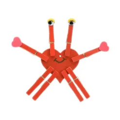 Colorations - Houten Hartornamenten Groot, 20st.