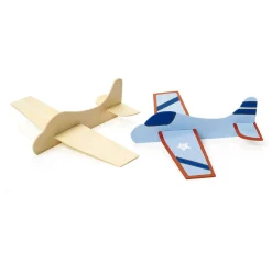 Colorations - Houten Modelvliegtuigen Maken, Set van 12