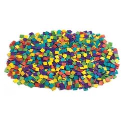 Colorations - Houten Mozaïek Vierkantjes, 1000st.