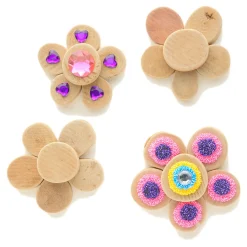 Colorations - Houtschijfjes Rond, 1kg