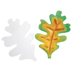 Colorations - Jumbo Knutsel Bladeren Karton, 24 stuks