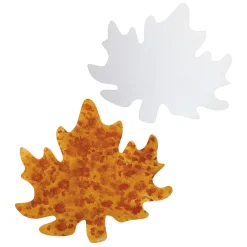 Colorations - Jumbo Knutsel Bladeren Karton, 24 stuks