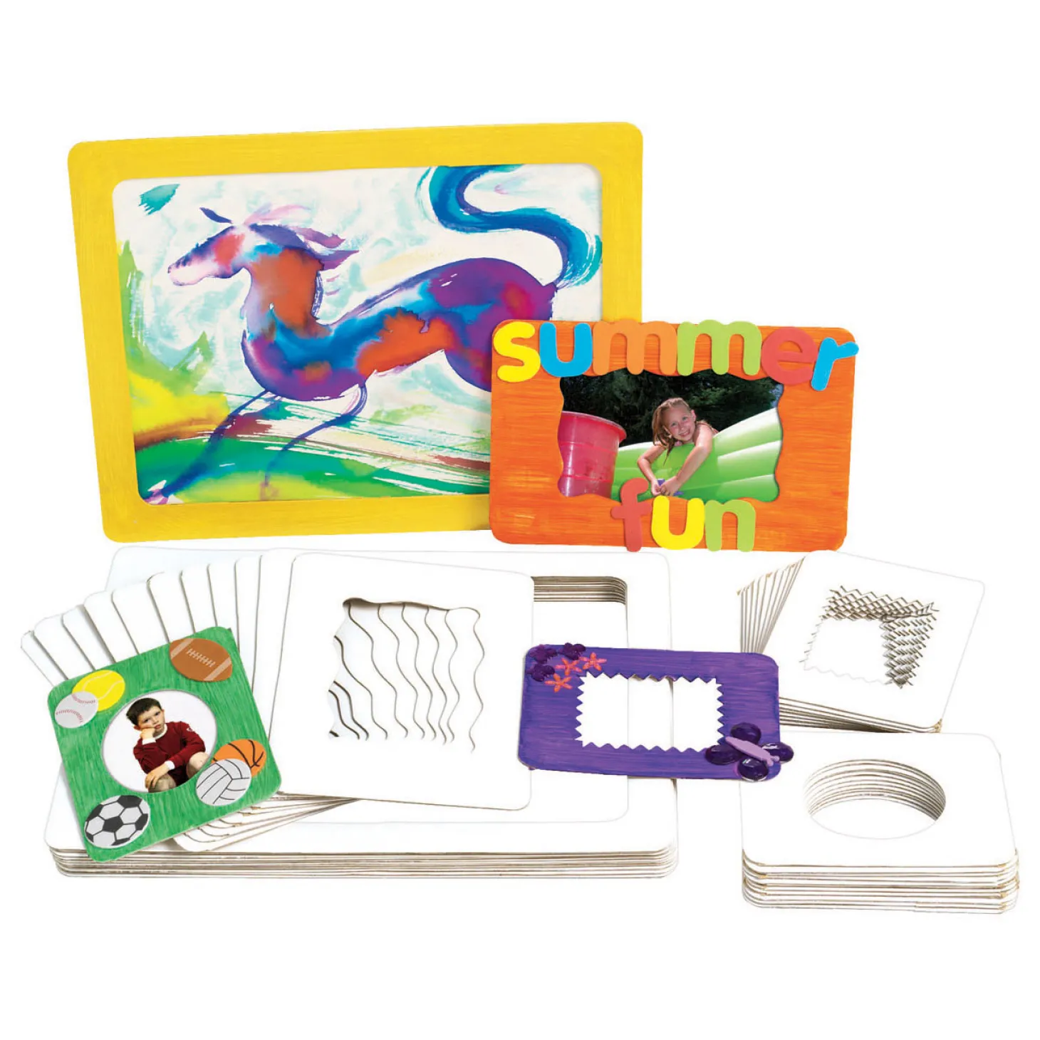 Colorations - Knutsel je Eigen Fotolijstjes, 48dlg.