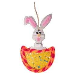 Colorations - Konijn in Ei-ornamenten, 6st.