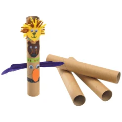 Colorations - Lange Stevige Gerecyclede Knutselrollen, 24st.