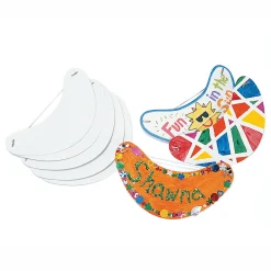 Colorations - Maak en Versier je eigen Zonneklep Wit, Set van 24