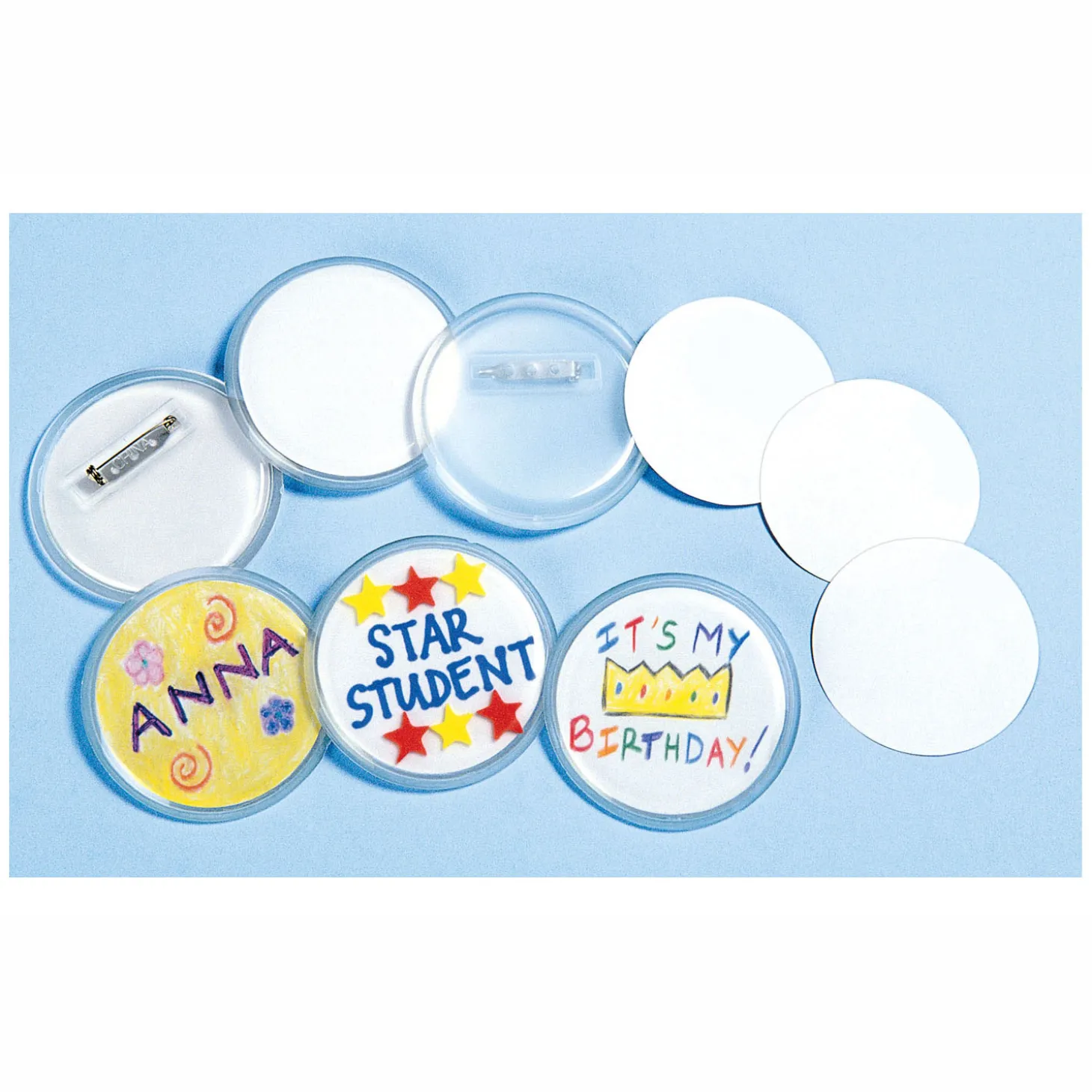 Colorations - Maak je eigen Button, 24st.