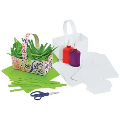 Colorations - Opvouwbare Papieren Manden, Set van 20