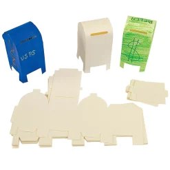 Colorations - Opvouwbare Papieren Brievenbus, Set van 20