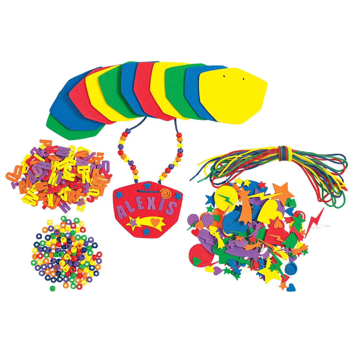 Colorations - Superheld Hanger Knutselset, 12dlg.