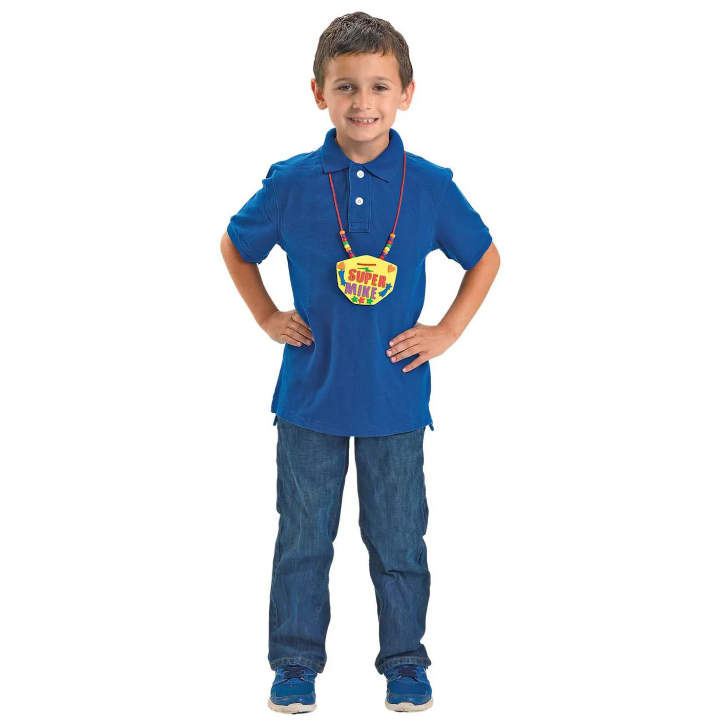 Colorations - Superheld Hanger Knutselset, 12dlg.