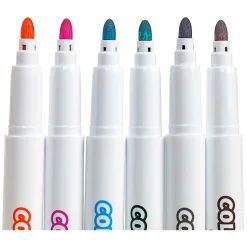 Colorations - Textielstiften Tropische Kleuren - 6 Kleuren