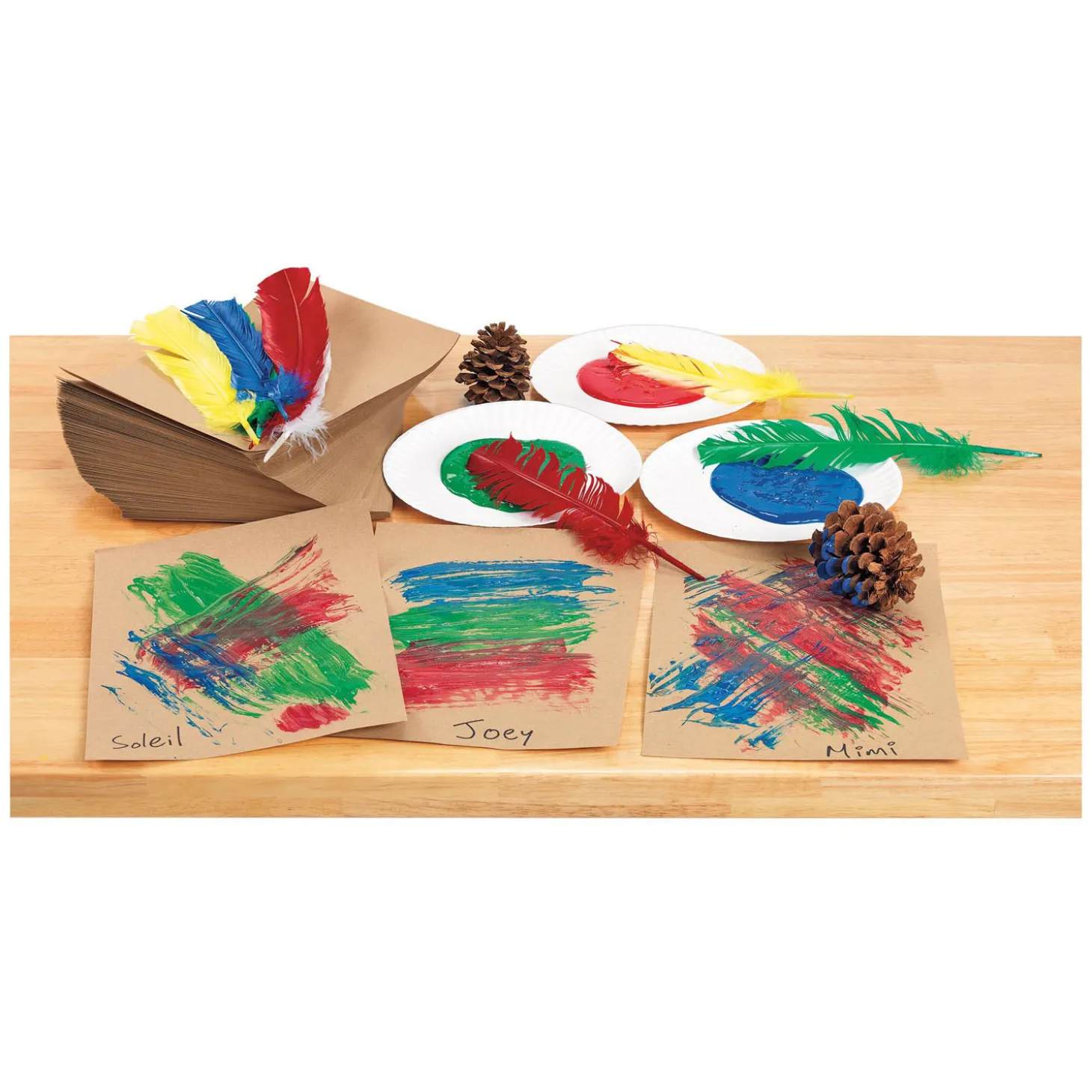 Colorations - Veren 30cm, Set van 24