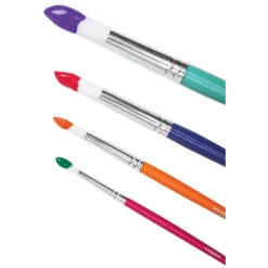 Colorations - Verfkwasten Rond, 4st.