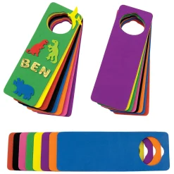 Colorations - Versier je eigen Deurhanger Foam, Set van 24