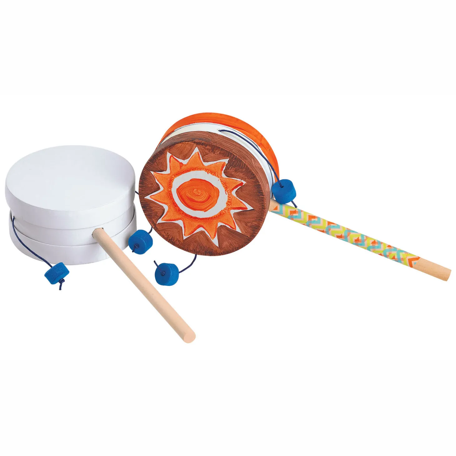 Colorations - Versier je eigen Apentrommel, Set van 12