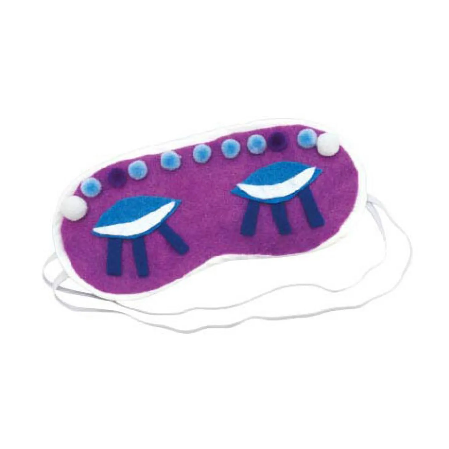 Colorations - Versier je eigen Slaapmasker, Set van 12