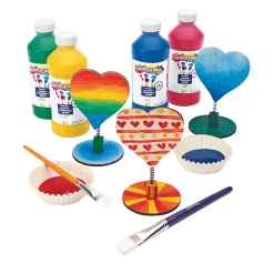 Colorations - Versier je Houten Memoclip Hart, 12st.