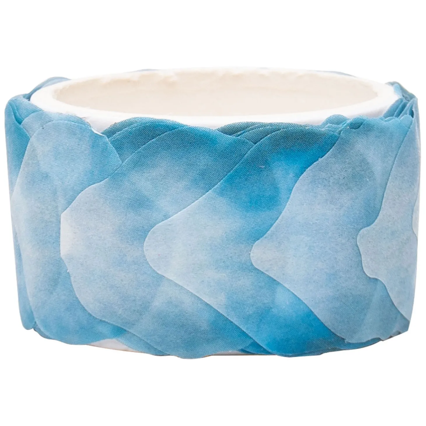 Colorations - Washi Stickers - Blauwe Bloemblaadjes, 80st.