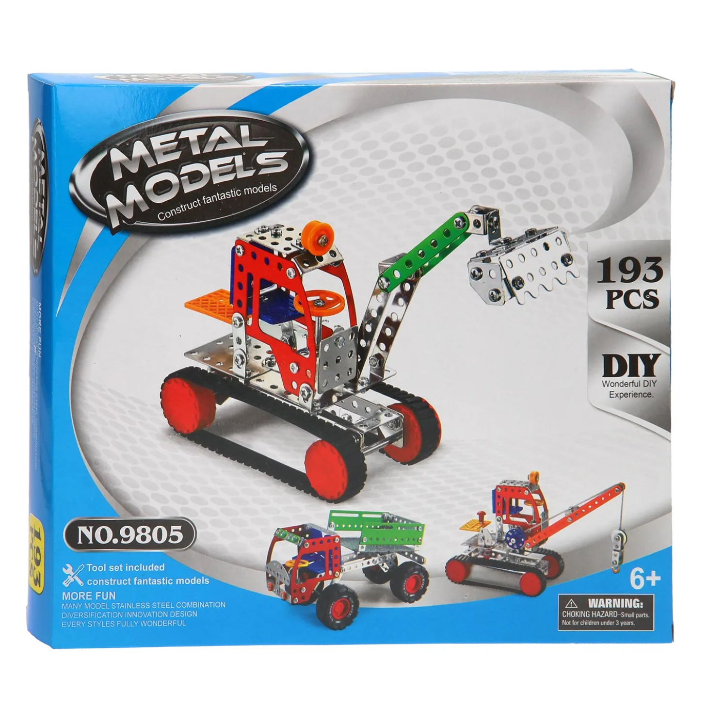 Constructieset Graafmachine, 193dlg.