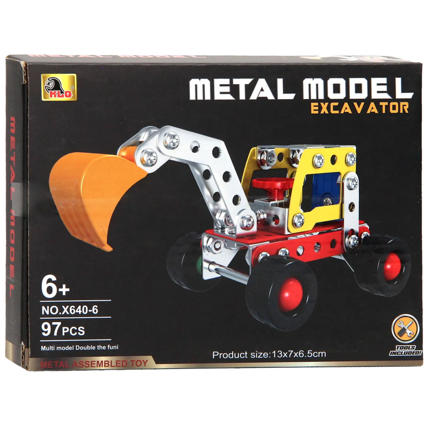 Constructieset Graafmachine, 95dlg.