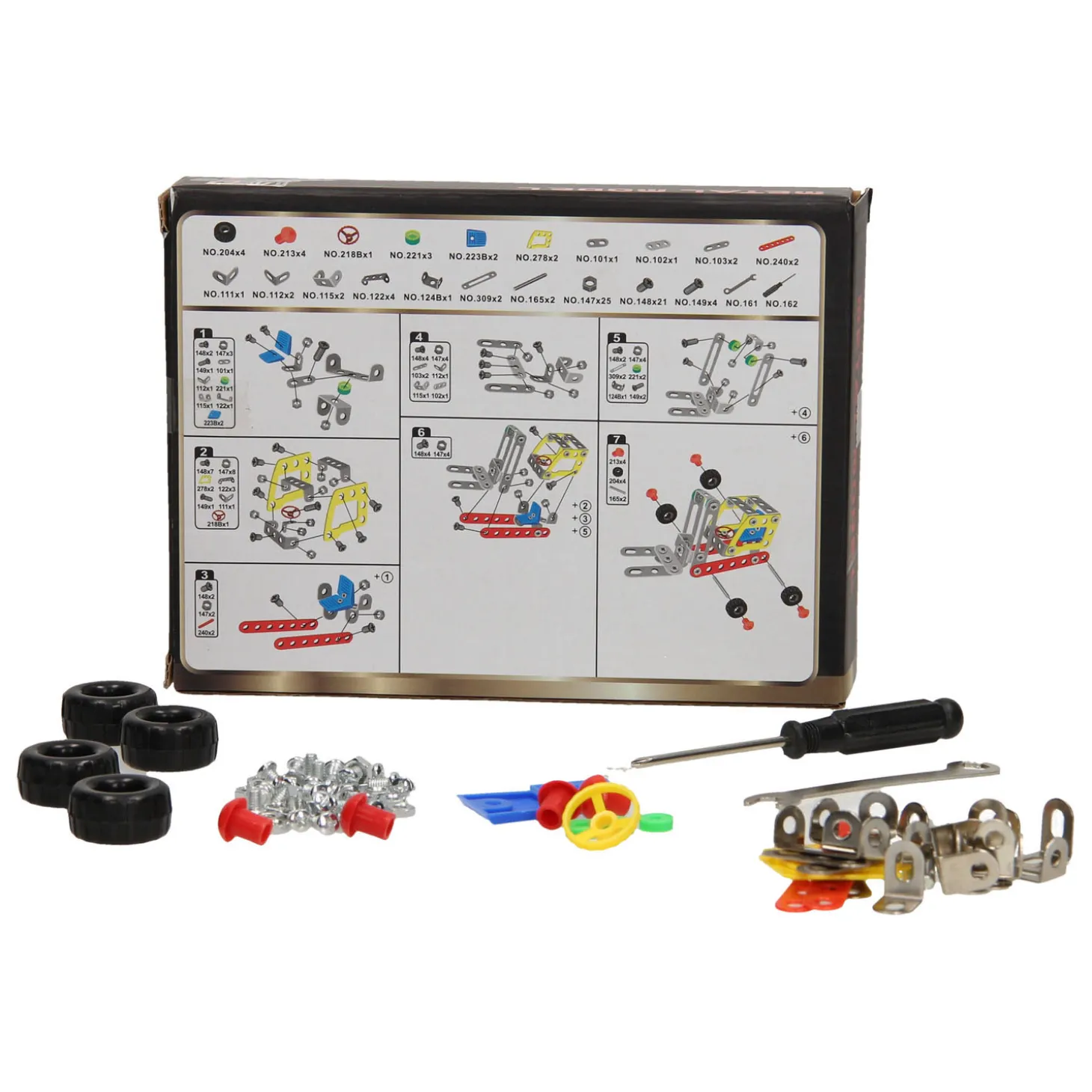 Constructieset Heftruck, 88dlg.