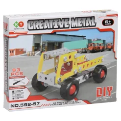 Constructieset Metaal Kiepwagen, 83dlg.