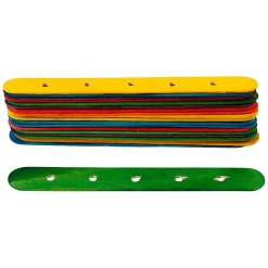 Constructiestokjes, diverse kleuren, 20st.