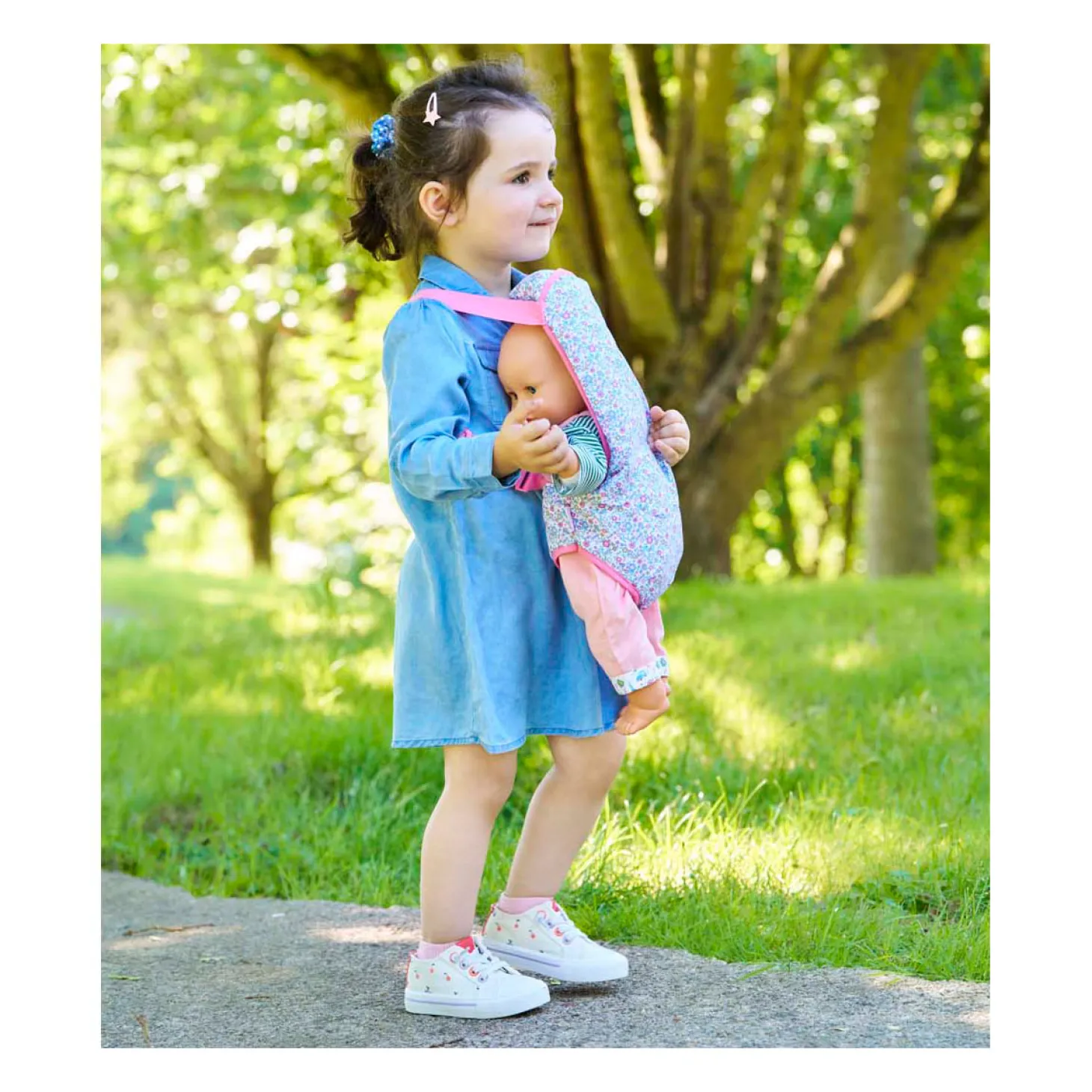 Corolle Draagdoek Bloemen voor Babypop van 36-42cm