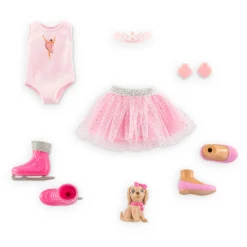 Corolle Girls - Valentine Ballerina Modepop Set