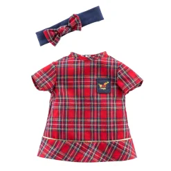 Corolle Holidays Jurkje en Haarband voor Babypop, 36cm