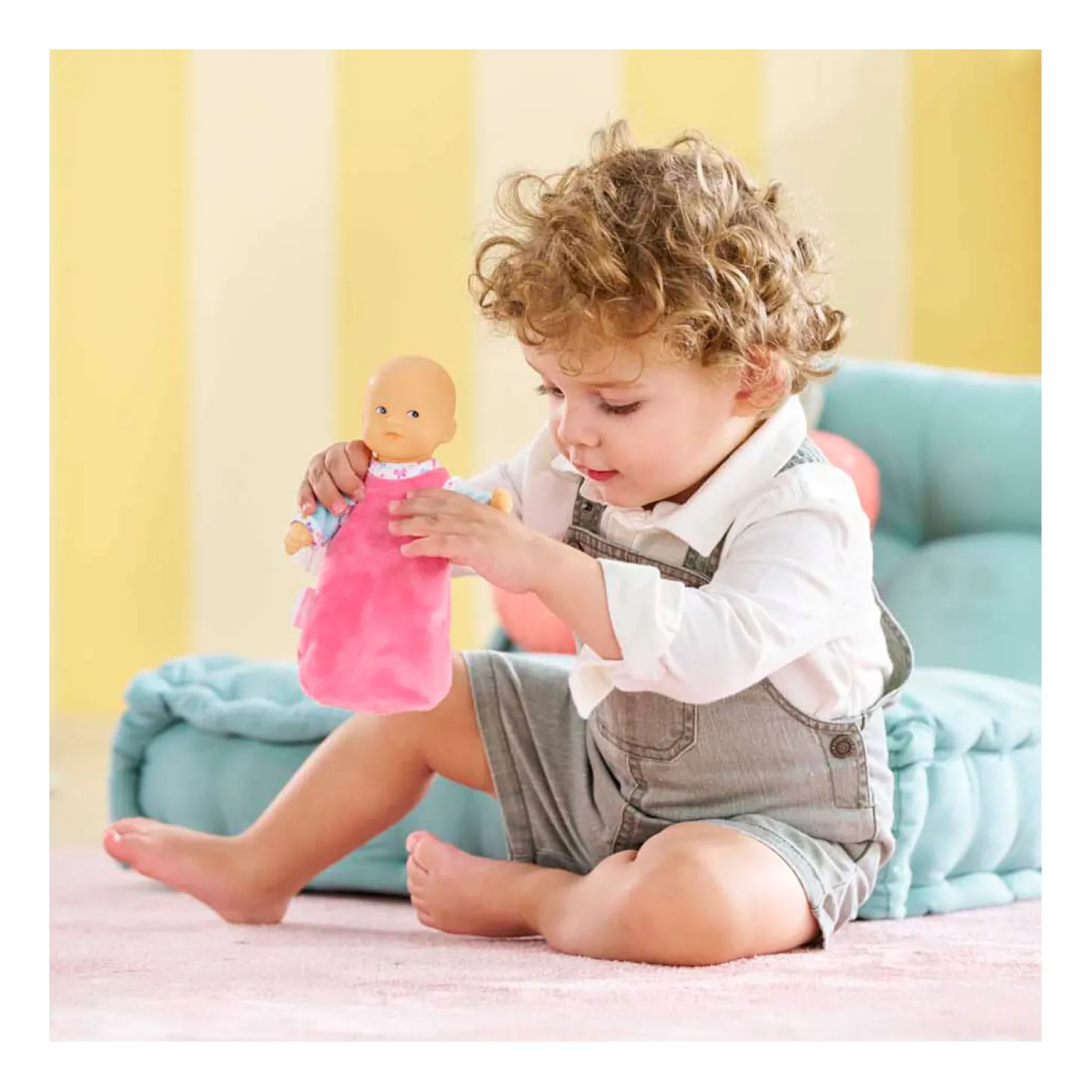 Corolle Mini Calin Welterusten Pop Set - Vlinders, 20cm