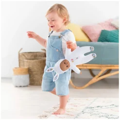 Corolle Mon Doudou Sweet Heart Babypop - Konijn Wit, 30cm