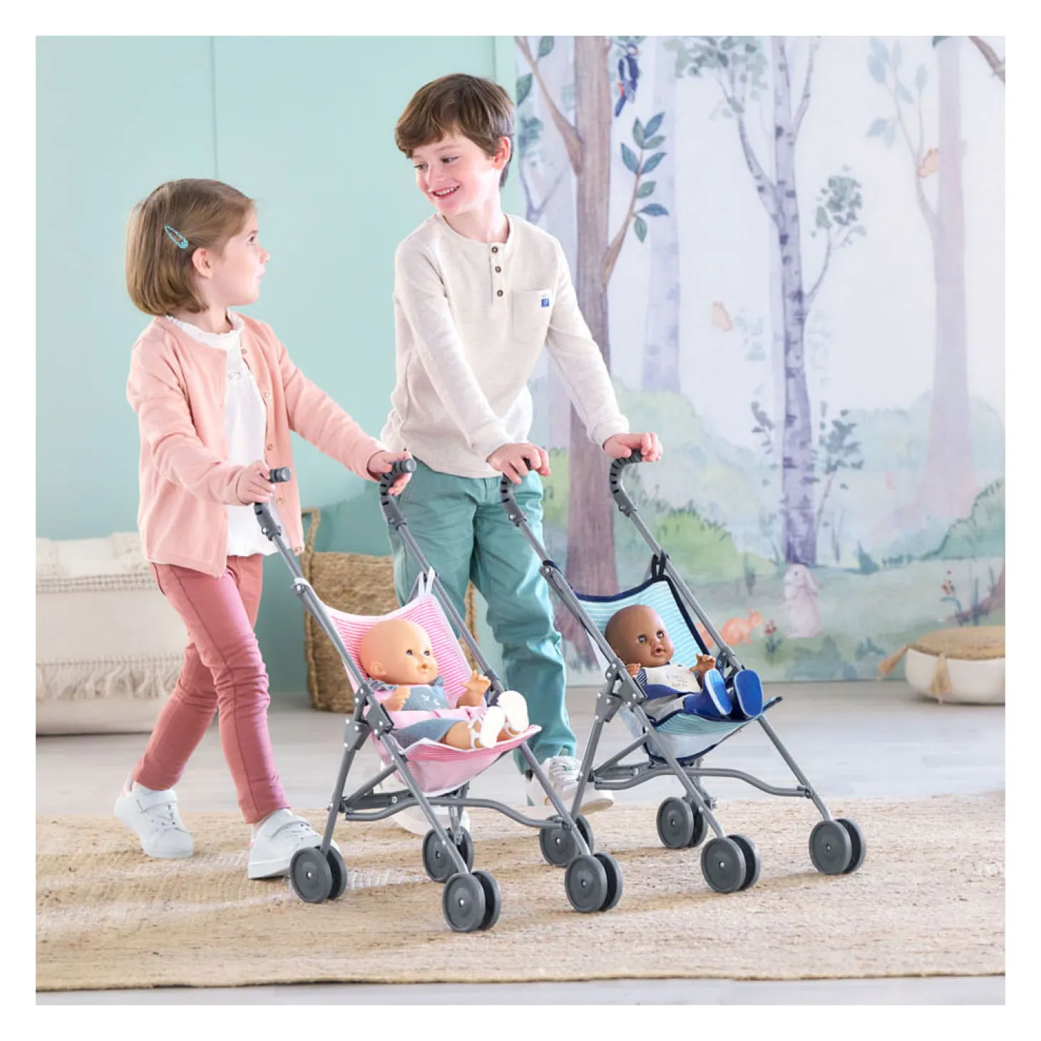 Corolle Mon Grand Poupon Poppenbuggy Roze