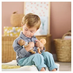 Corolle Mon Premier Poupon Mini Calin Babypop - Konijn Bruine Ogen, 20cm