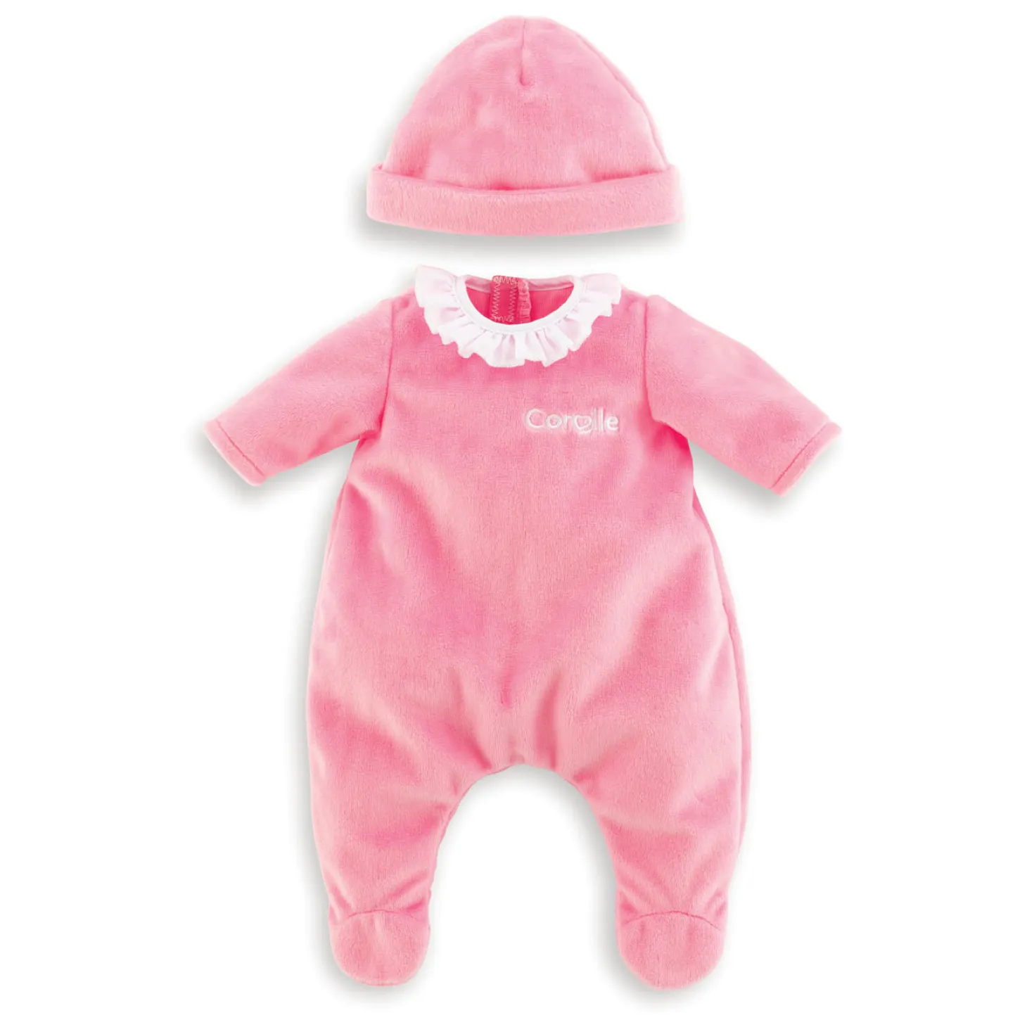 Corolle Mon Premier Poupon - Pyjama Roze met Muts, 30cm
