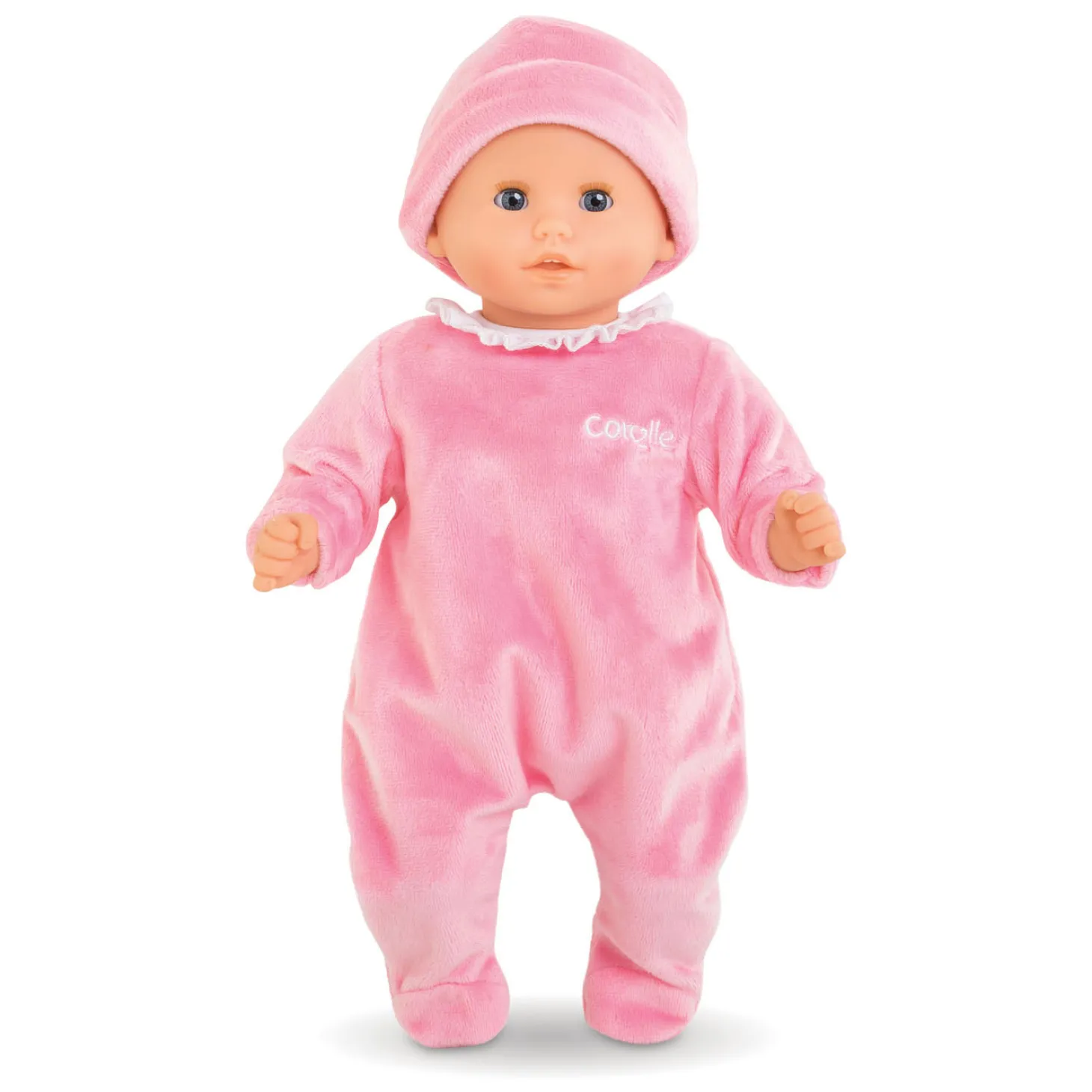 Corolle Mon Premier Poupon - Pyjama Roze met Muts, 30cm
