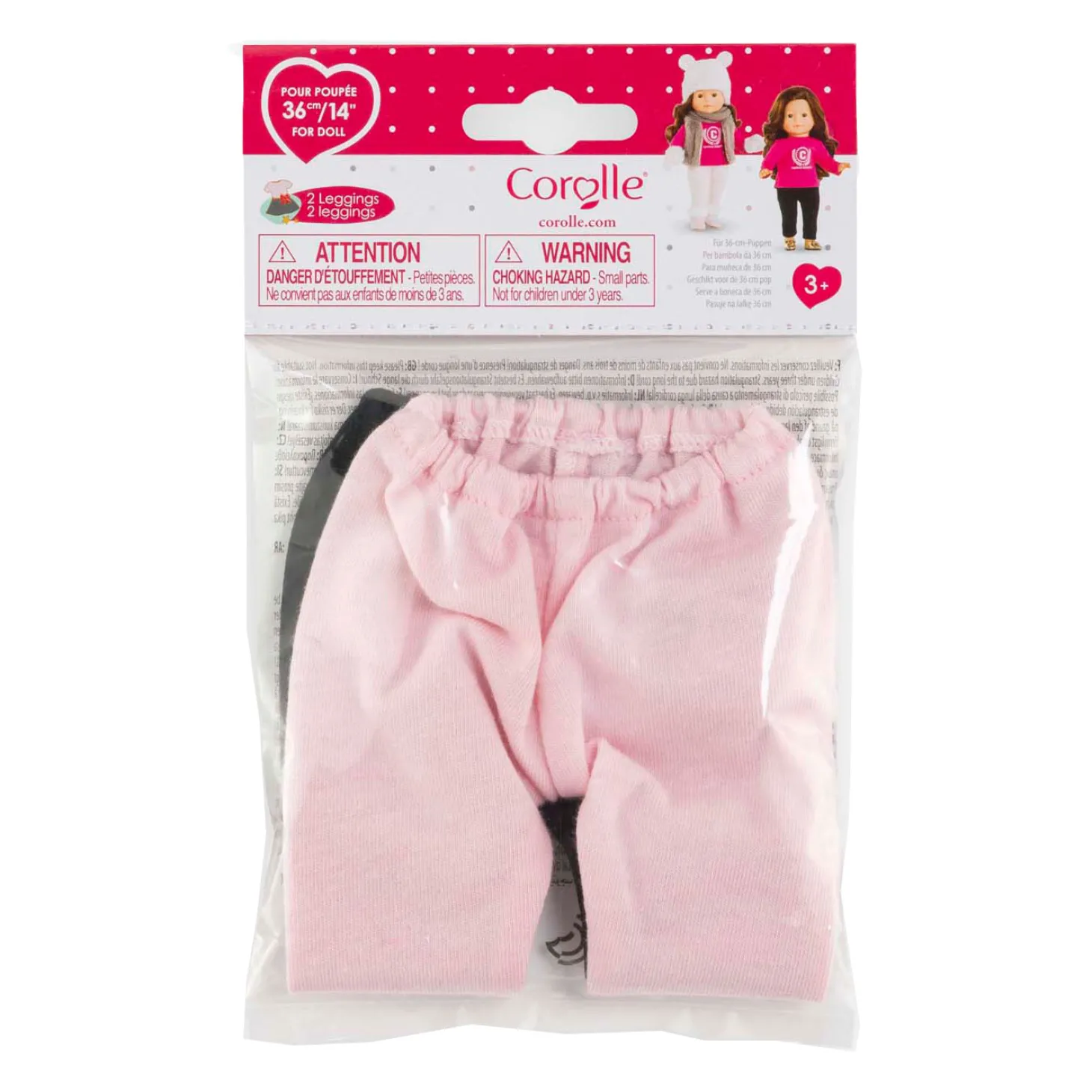 Corolle Set van 2 Leggings voor Poppen, 36cm