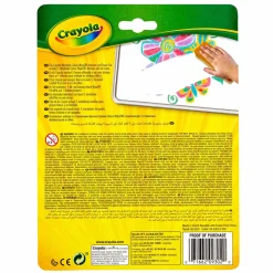 Crayola Dry Wipeoffs Stiften met Wisser, 5st.