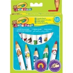Crayola Mini Kids - Dikke Kleurpotloden, 8st.