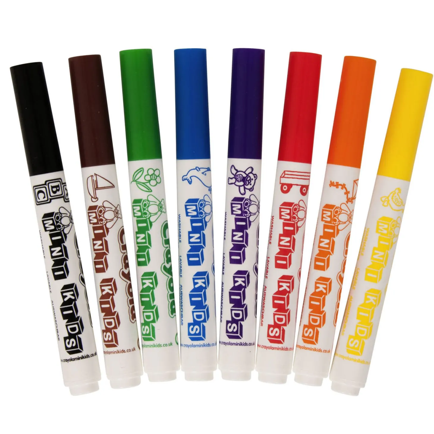 Crayola Mini Kids - Viltstiften, 8st.